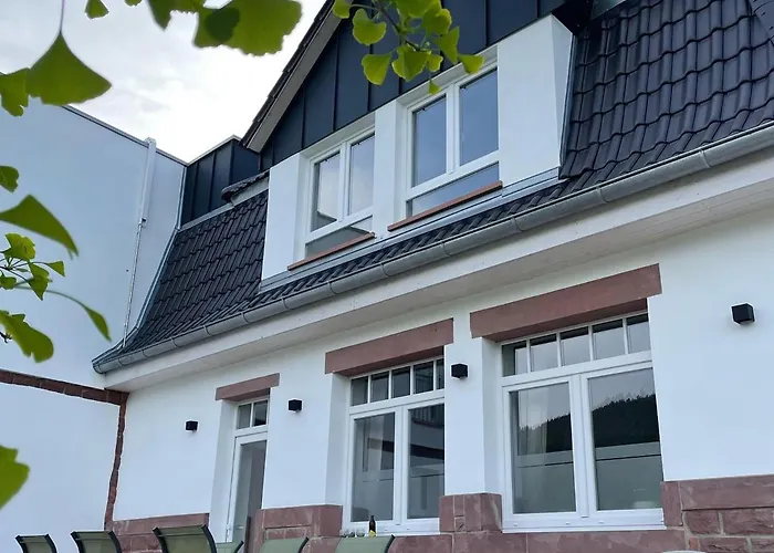 Mainterrasse Boardinghouse Am Fluss Klimatisierte Mit 80qm Terrasse