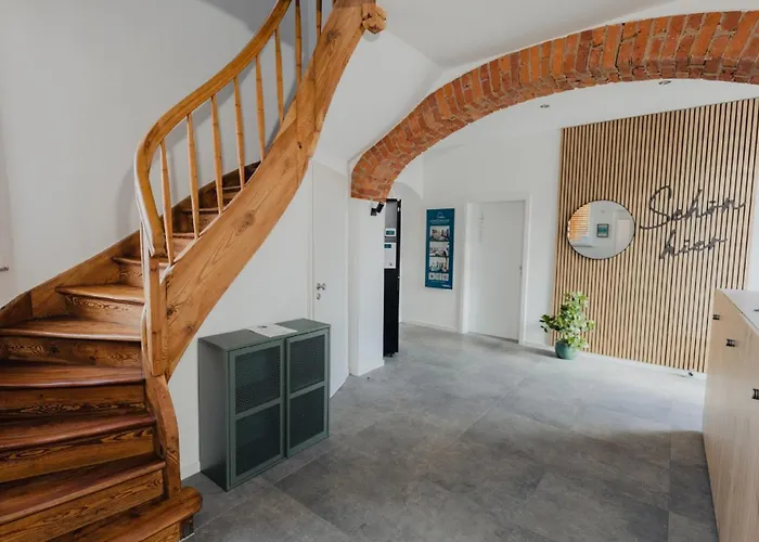 Διαμέρισμα Mainterrasse Boardinghouse Am Fluss Klimatisierte Mit 80qm Terrasse Miltenberg