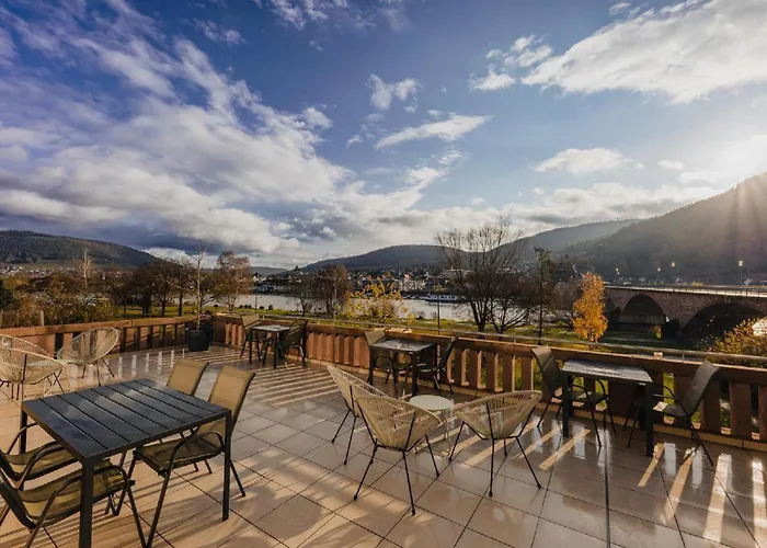 Διαμέρισμα Mainterrasse Boardinghouse Am Fluss Klimatisierte Mit 80qm Terrasse *