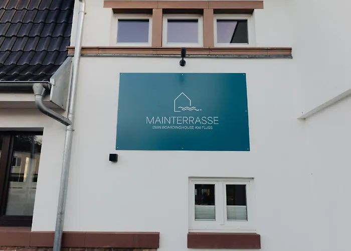 Mainterrasse Boardinghouse Am Fluss Klimatisierte Mit 80qm Terrasse *