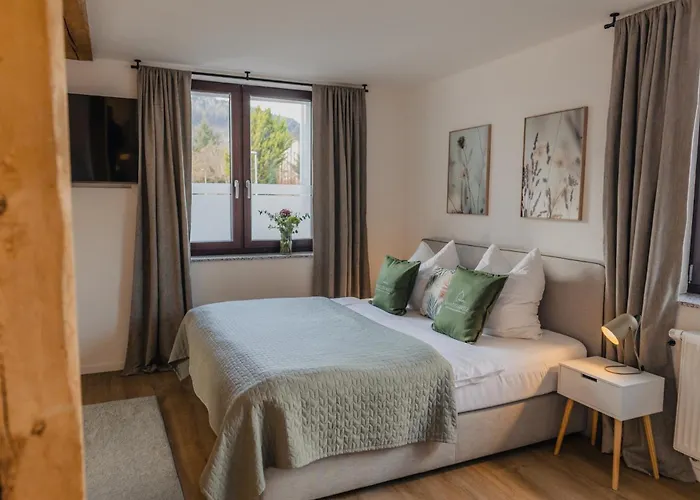 Mainterrasse Boardinghouse Am Fluss Klimatisierte Mit 80qm Terrasse Apartament